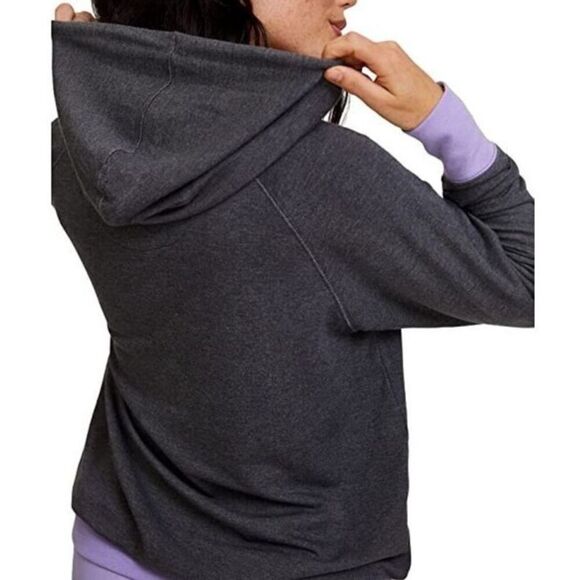 Jambys #161431 Women's Sz S Gray/Lavender MicroModal House Hoodie Pullover - Picture 11 of 11